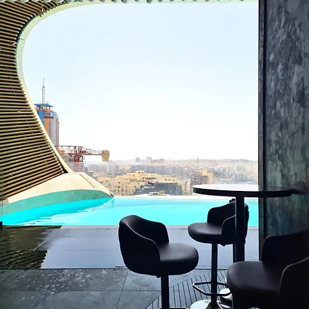 Stunning Seaview Mercury Tower - Luxurious Twin Units Appartement San Ġiljan