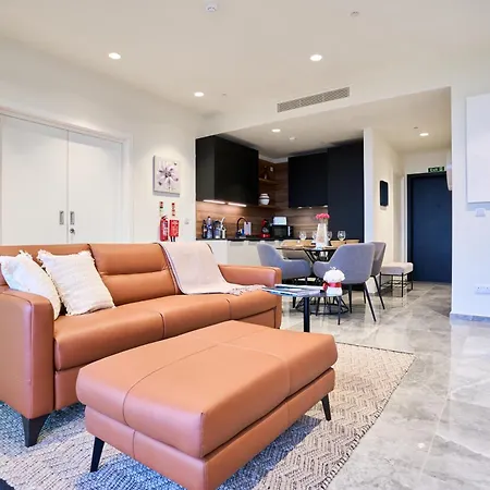 Stunning Seaview Mercury Tower - Luxurious Twin Units Apartment Saint Julian's